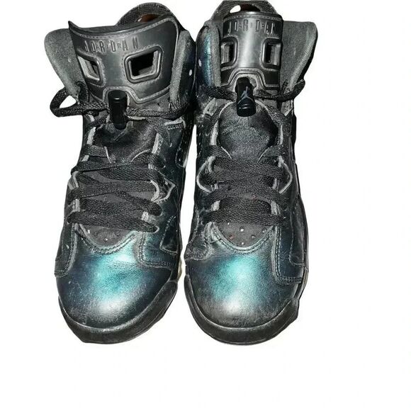 Jordan Retro 6 Chameleon Boys Shoes Size 6.5Y - Picture 1 of 11